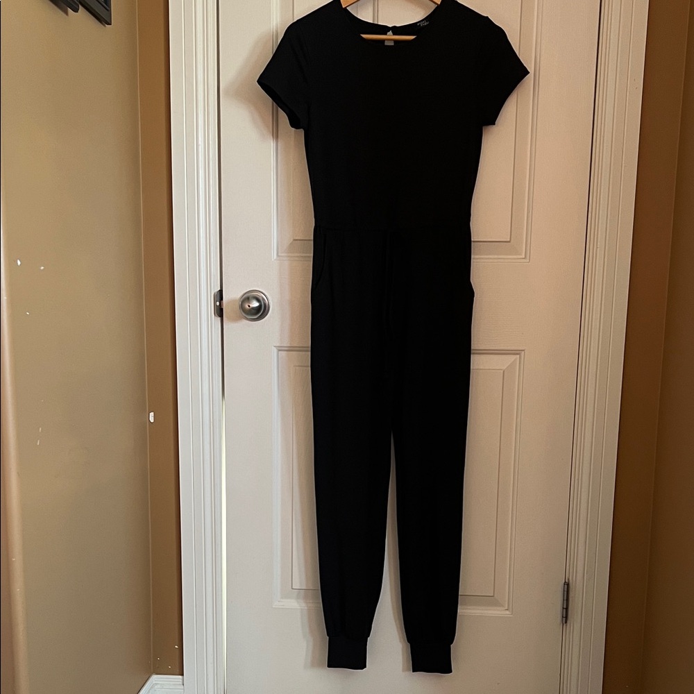 Rebel Sugar Classic Black Jumpsuit